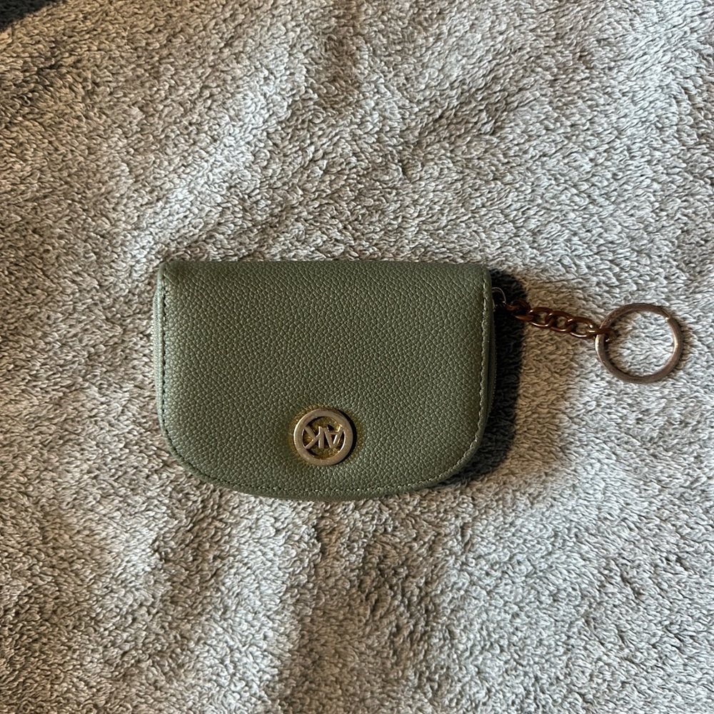 Anne Klein Olive Keychain Wallet